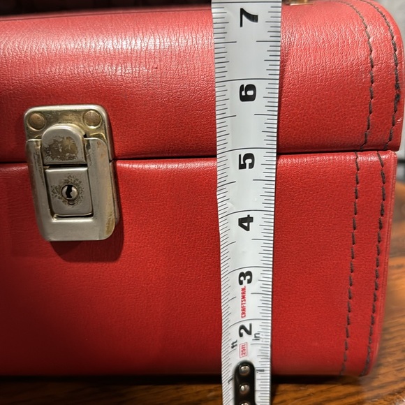 Vintage train cosmetic bag - Picture 11 of 12